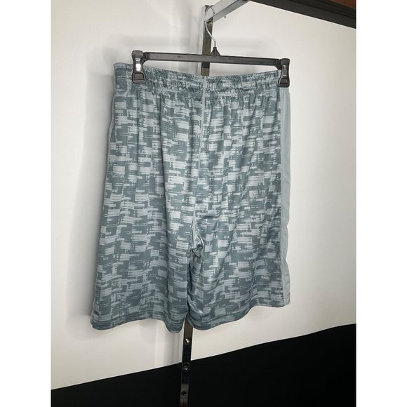 Nike Large Mens Shorts Basketball Gray Pockets Dri Fit - Picture 4 of 6